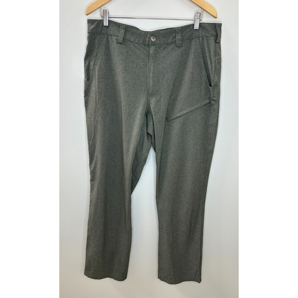 Duluth Trading Co DuluthFlex Breezeshooter Pants Men's 38 x 34 Lightweight Green - Picture 2 of 13